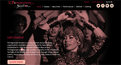 Desktop Screenshot of pomegranatestudio.org